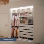 Aspiring 600 Wardrobe 4-Drawer Module - White - Image 4