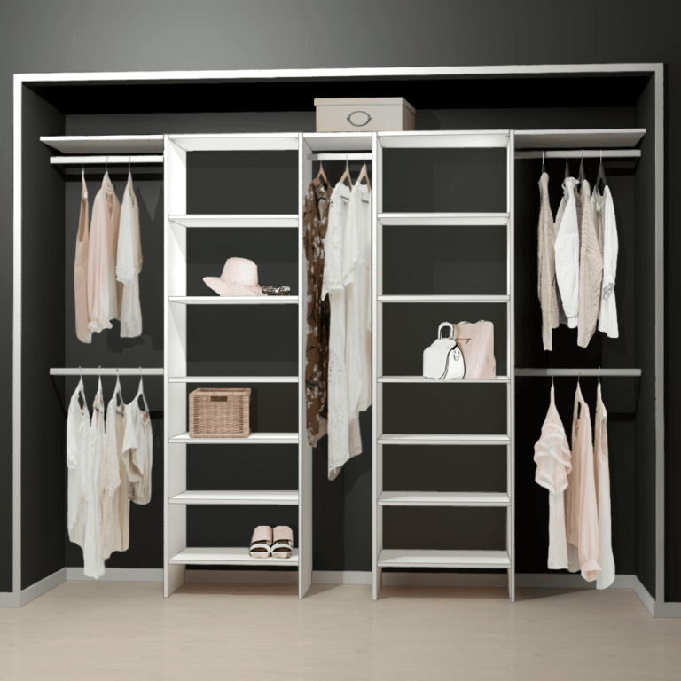Wardrobe Organiser System 12 Shelves Affordable Kitset AS600