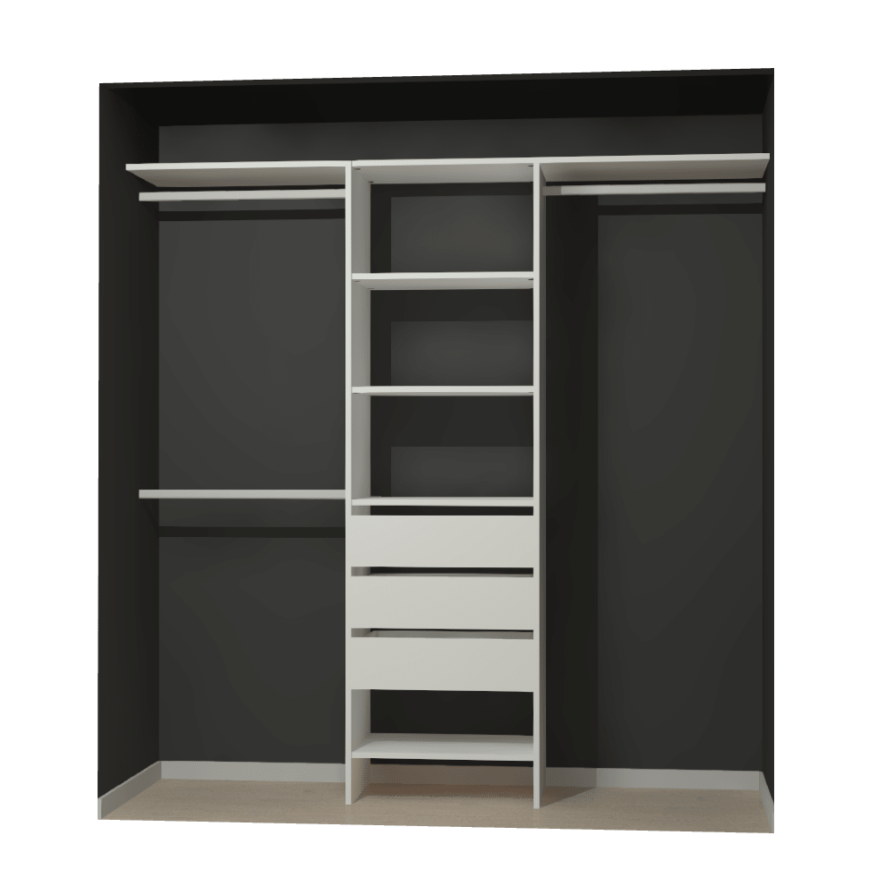 Wardrobe Systems Kitset Affordable Wardrobes under 700