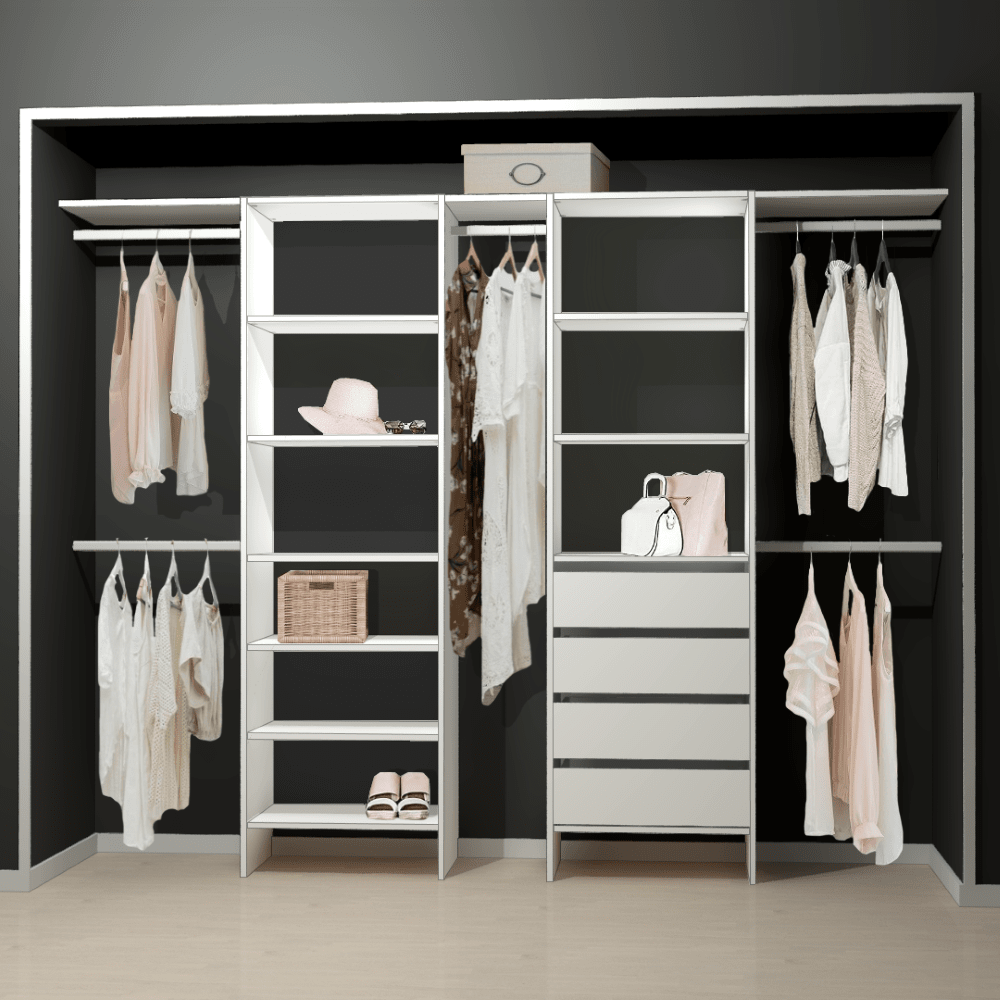 Wardrobe drawers and shelves online