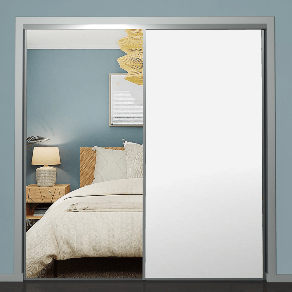 Sliding Wardrobe Doors Mirror Affordable DIY Install MTMW