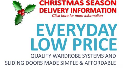 Click here for more Christmas Season Delivery Information