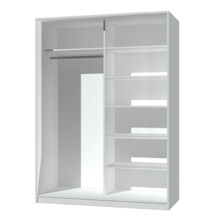 Garage Storage Cupboard with Shelves & Hanging Rail. DIY Kitset