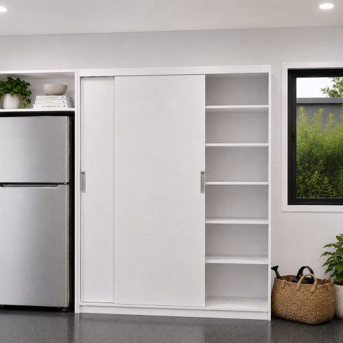 Large Absolute Garage Shelves Cupboard