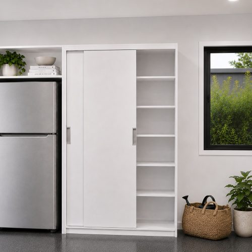 Small Absolute Garage Shelves Cupboard