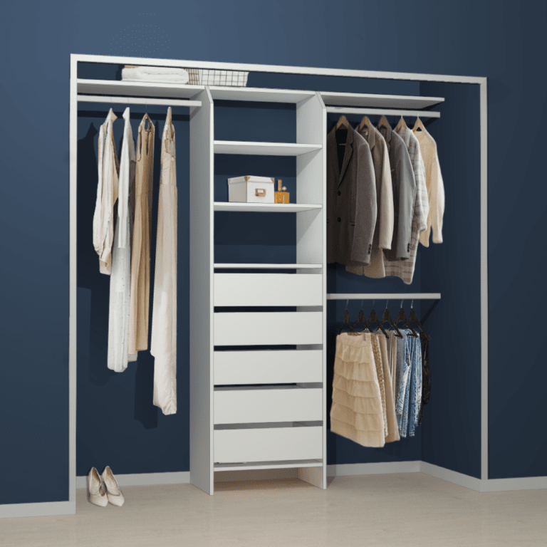 Wardrobe System 5 Soft Close Drawers Affordable Kitset TM600