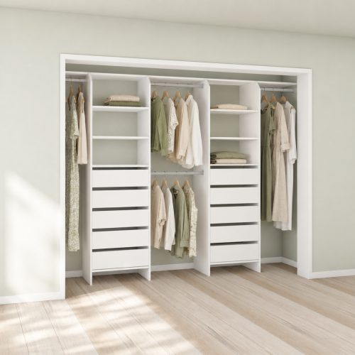 Tasman 600 Wardrobe Drawer Duo Deca