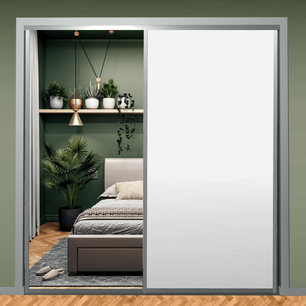 Sliding Wardrobe Doors Mirror Affordable DIY Install ULMW