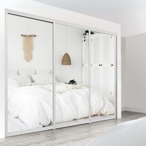 Ultra Triple Sliding Doors - Mirror + Mirror + Mirror