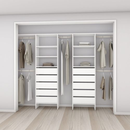 Aspiring 600 Wardrobe Drawer Duo Deca