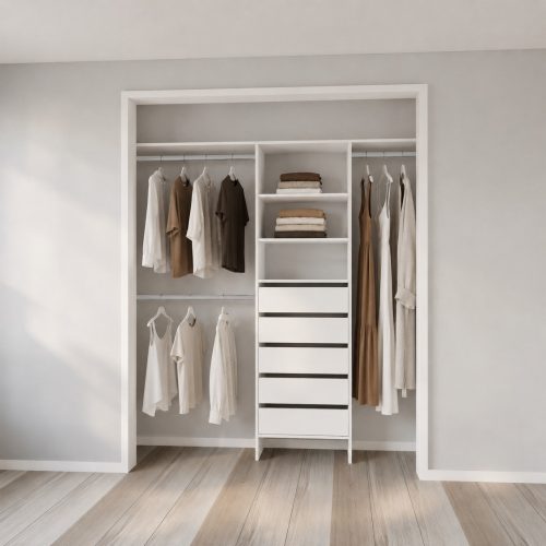 Aspiring 600 Wardrobe 5-Drawer Tower