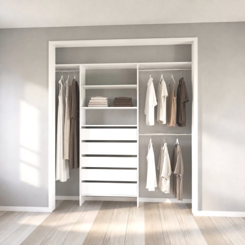 Aspiring 800 Wardrobe 5-Drawer Tower