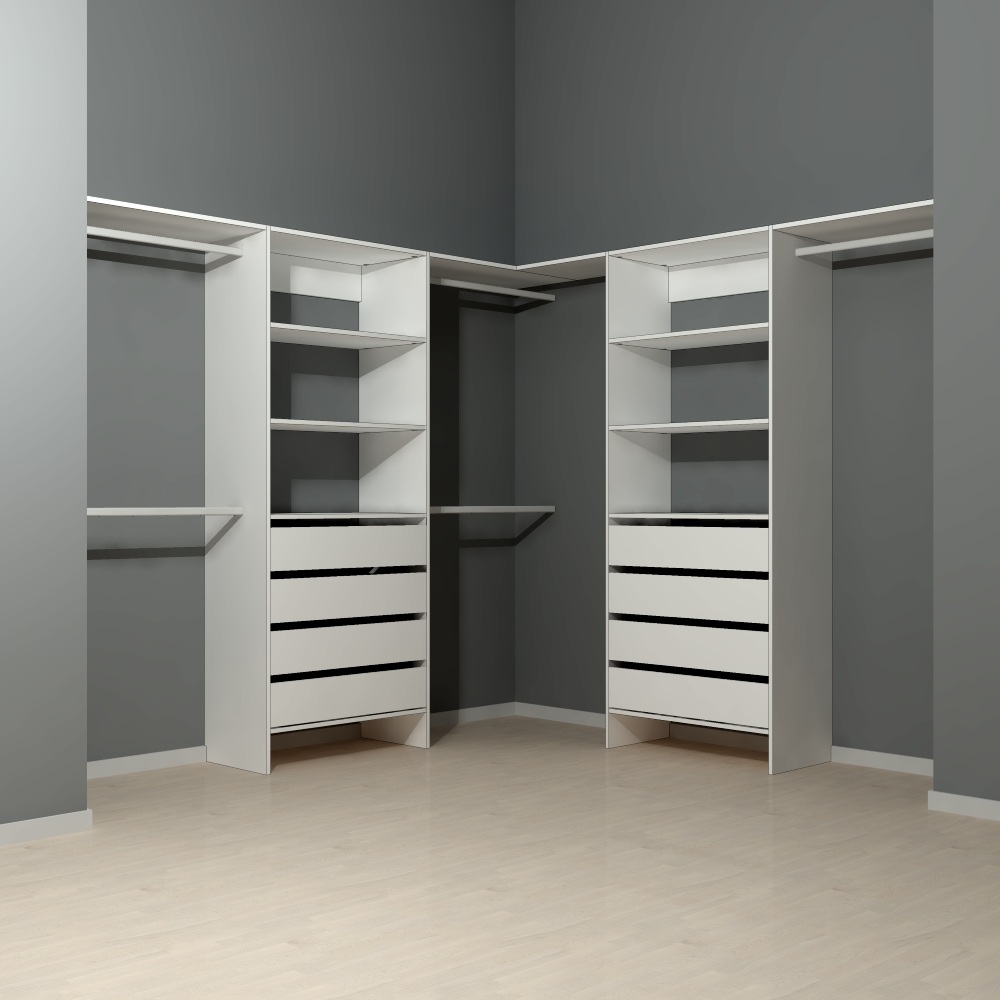 Wardrobe Systems Aspiring Series Kitset Affordable Wardrobes
