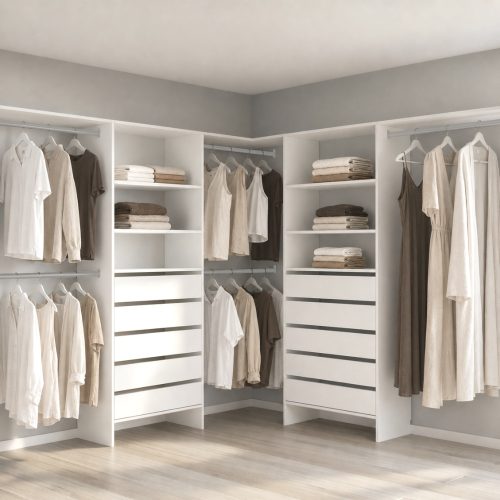 Aspiring 800 Walk-In Wardrobe Duo Deca L2DD10