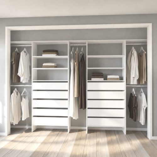 Aspiring 800 Wardrobe Drawer Duo Deca