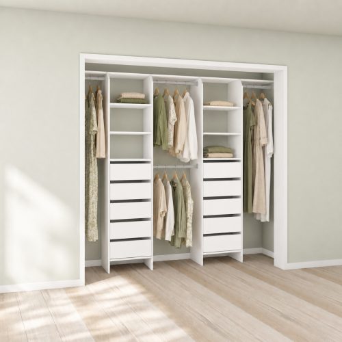 Tasman 500 Wardrobe Drawer Duo Deca