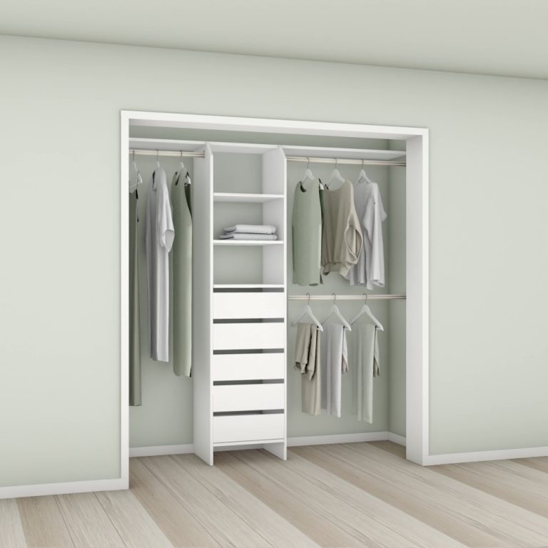 Wardrobe System 5 Soft Close Drawers Affordable Kitset TM500