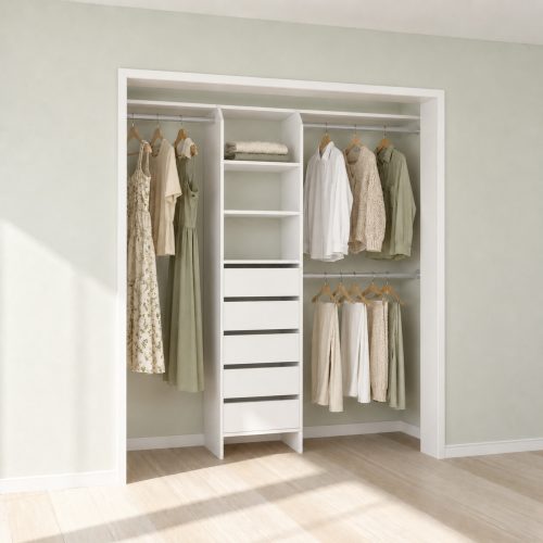 Tasman 500 Wardrobe 5-Drawer Tower