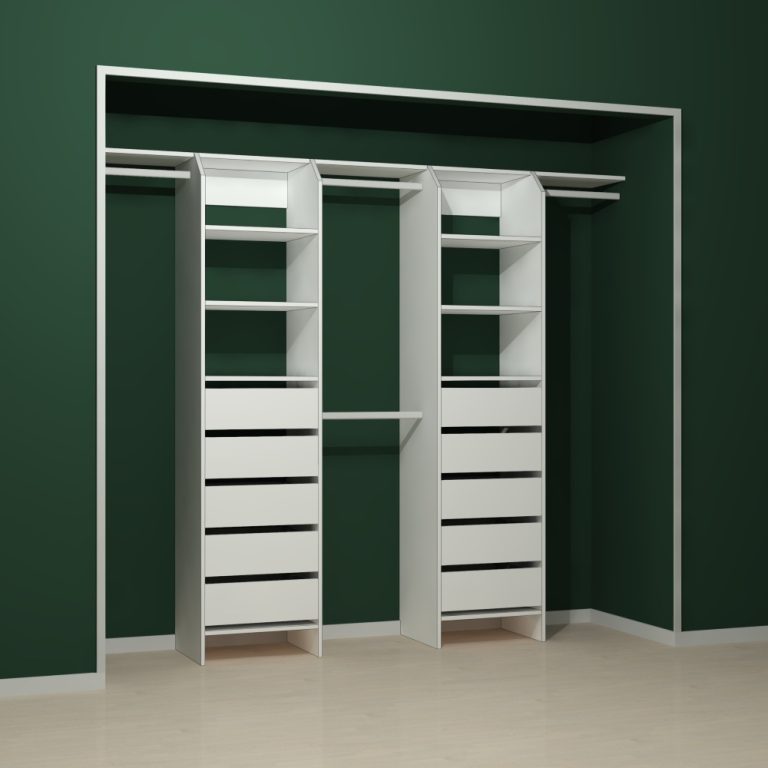 Wardrobe System 10 Soft Close Drawers Affordable Kitset TM500