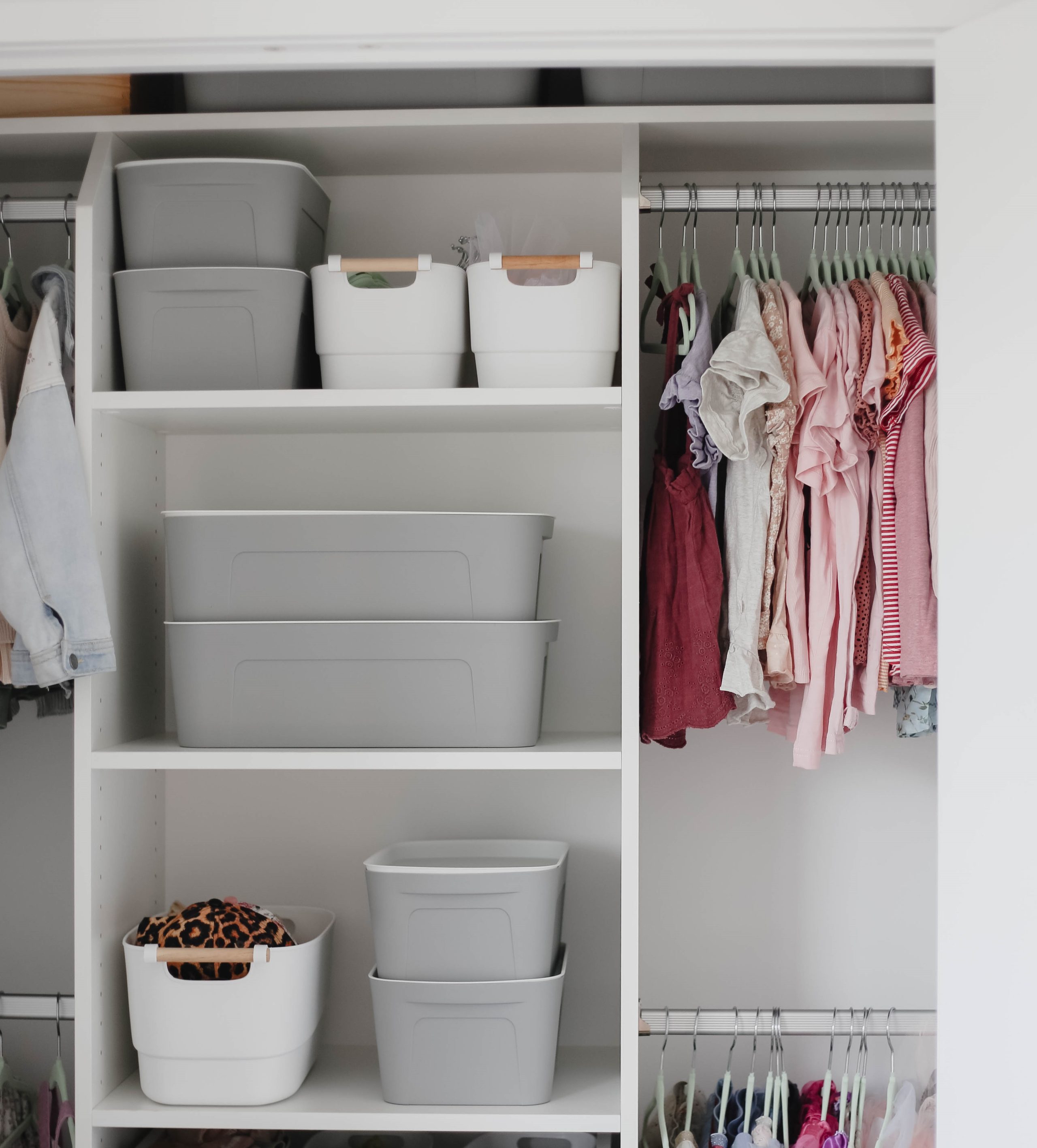 Wardrobe storage racks best sale