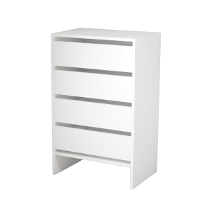 Aspiring 600 Wardrobe Compact Drawer Module White