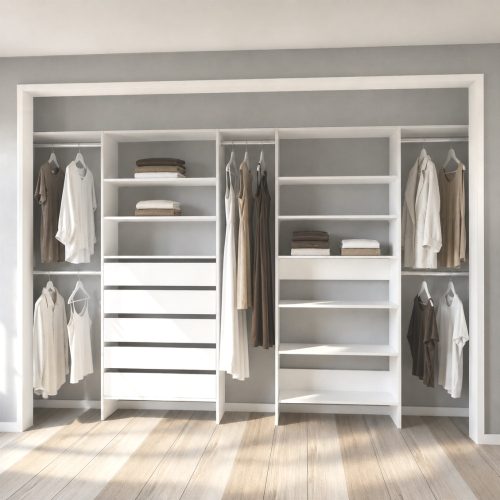 Aspiring 800 Wardrobe Drawer & Shelf Duo