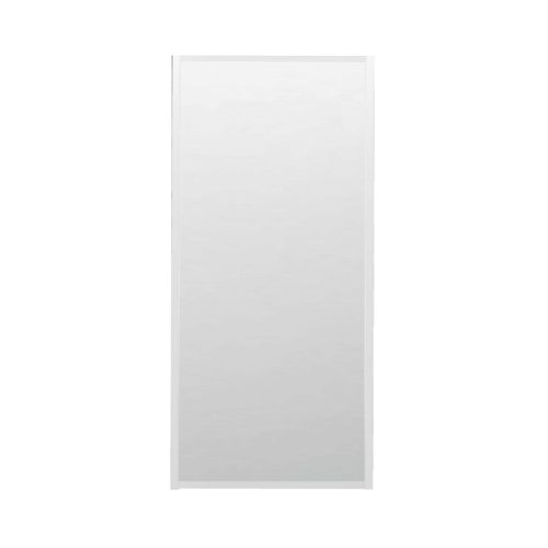 Ready Made Wardrobe Sliding Door - White 700 - White Frame