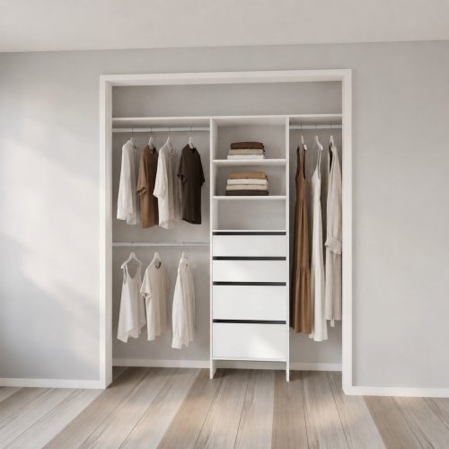 Aspiring 600 Wardrobe Jumbo 4-Drawer Tower