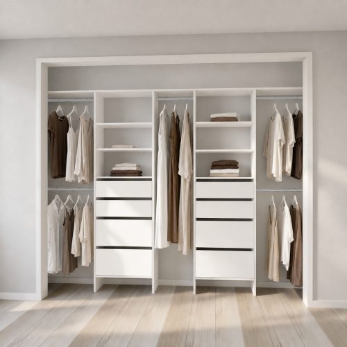Aspiring 600 Wardrobe Jumbo Drawer Duo