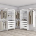 Aspiring 800 Walk-In Wardrobe Duo L2DD - White