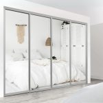 Ultra Quad Sliding Doors – Mirror + Mirror + Mirror + Mirror - Image 2