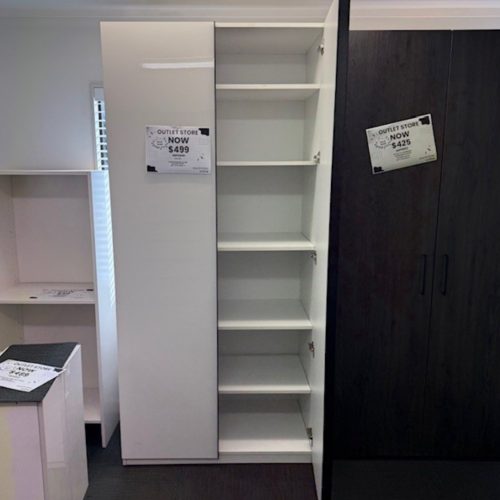 White Freestanding Wardrobe