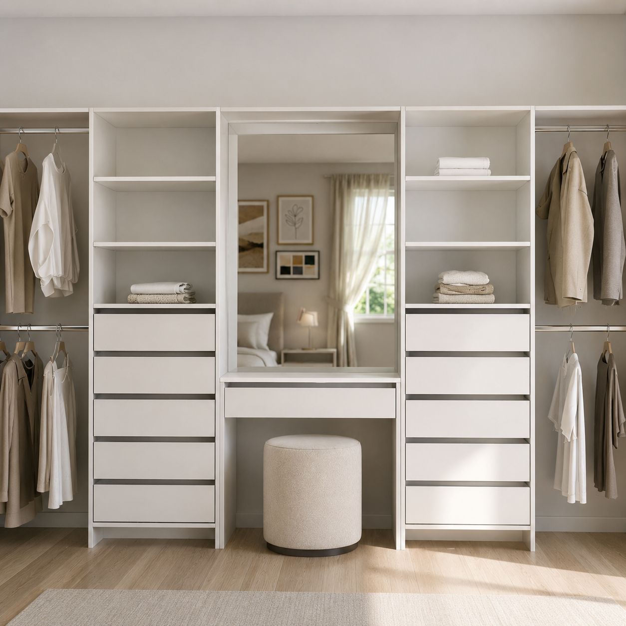 Make-Up Table - White - Image 3